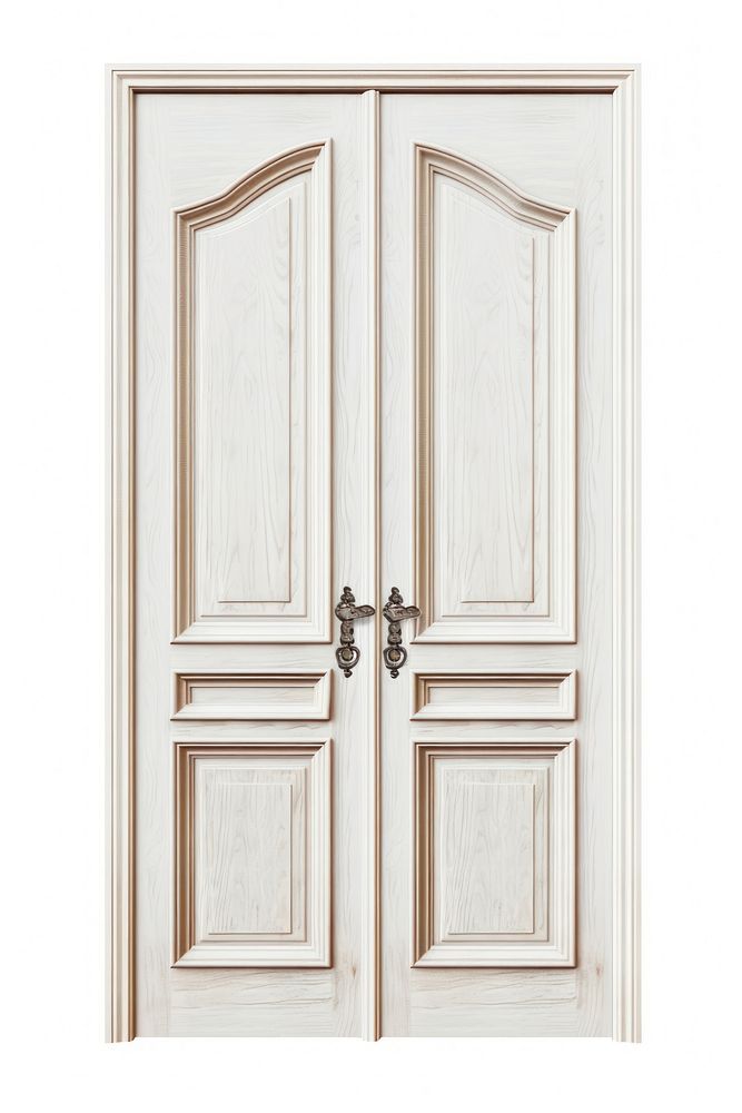 White paneling door. AI generated Image by rawpixel.