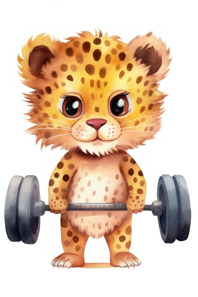 Cheetah Gym cheetah cartoon mammal. 