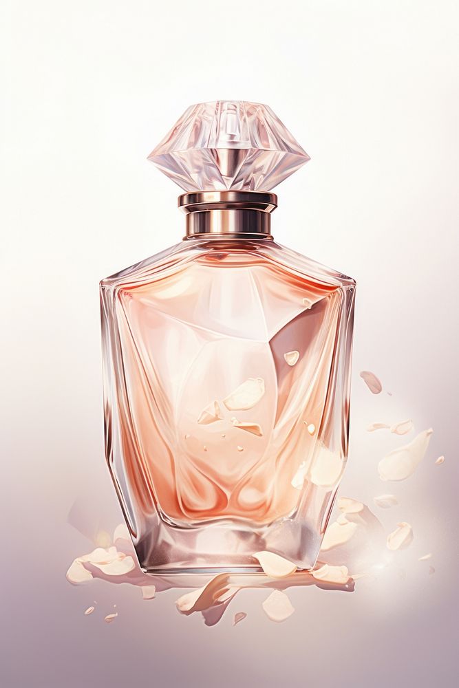 Perfume cosmetics bottle wealth. 