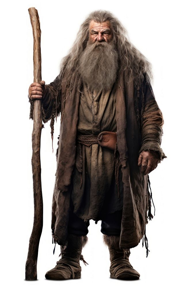 Dwarf adult beard portrait. AI generated Image by rawpixel.