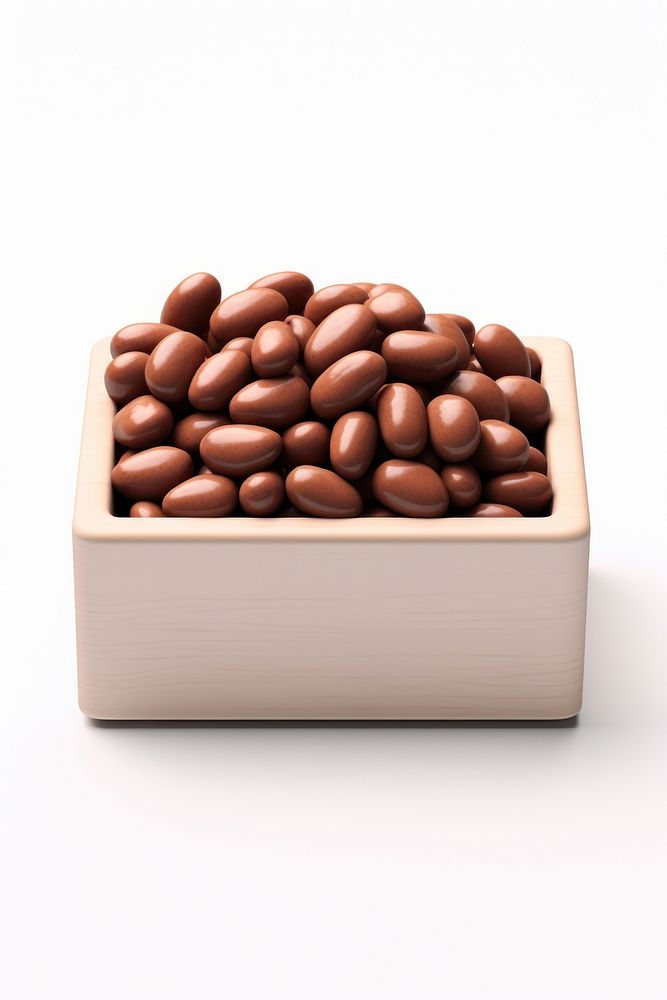 Chocolate food pill nut. AI generated Image by rawpixel.