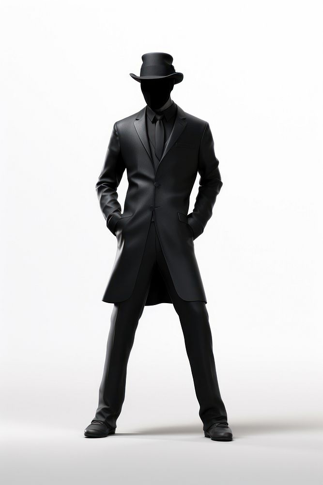 Overcoat footwear tuxedo black. AI generated Image by rawpixel.