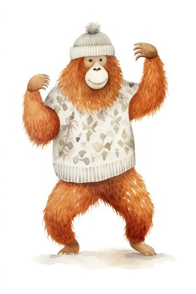 Toy representation creativity orangutan. 