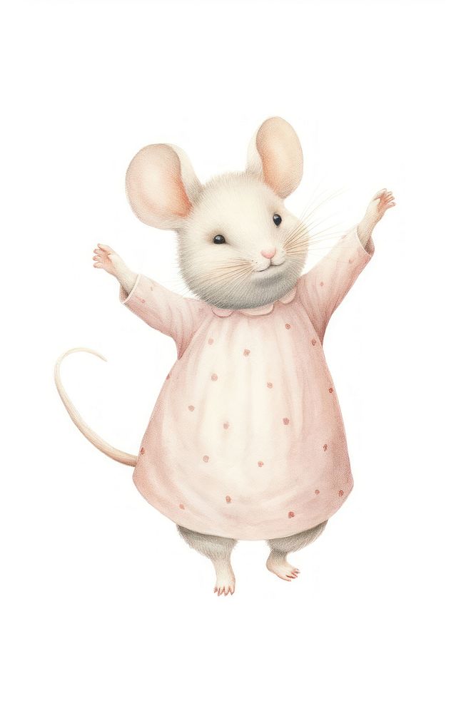 Chubby mouse rat animal rodent. AI generated Image by rawpixel.