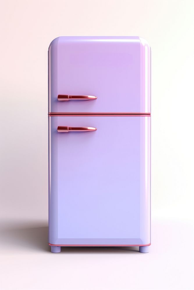 Refrigerator appliance white background furniture. 