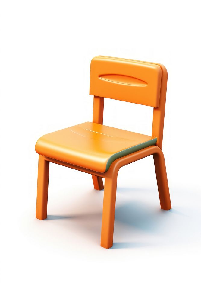 A chair furniture white background simplicity. AI generated Image by rawpixel.