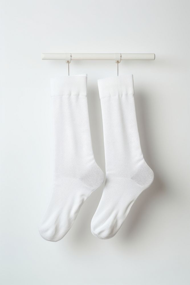 Socks hanging simplicity elegance clothing. AI generated Image by rawpixel.