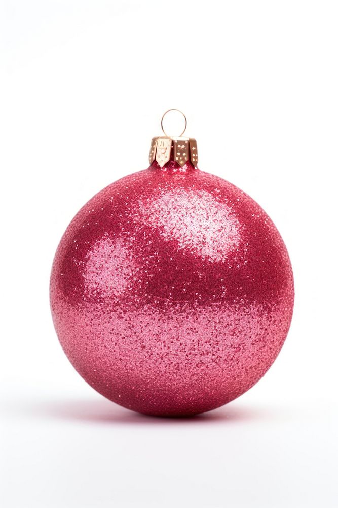 A Christmas ball glitter decoration christmas. AI generated Image by rawpixel.