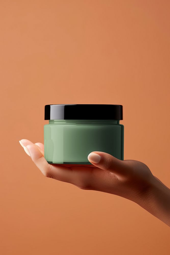 Cosmetics jar, product packaging
