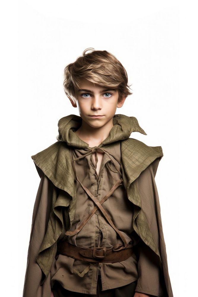 Elf boy portrait costume fashion. AI generated Image by rawpixel.