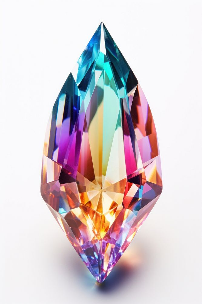 Jewelry crystal gemstone diamond. AI generated Image by rawpixel.