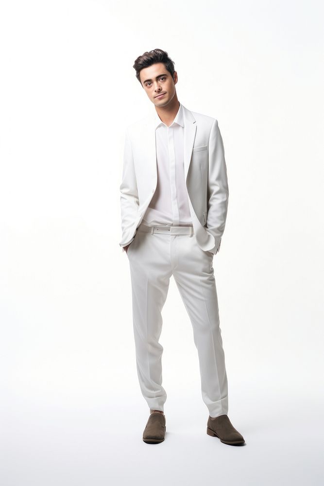 Fashionable man blazer tuxedo adult. AI generated Image by rawpixel.