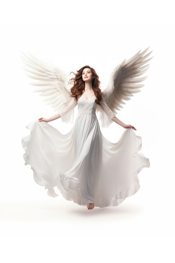 Heaven character angel adult bride. AI generated Image by rawpixel.