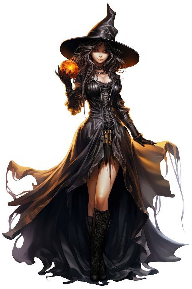 Witch fashion costume adult. AI generated Image by rawpixel.