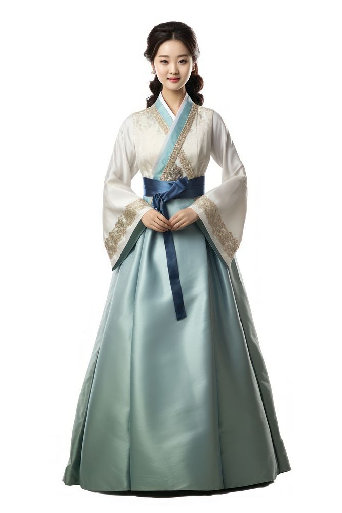 Korean princess costume fashion dress. AI generated Image by rawpixel.