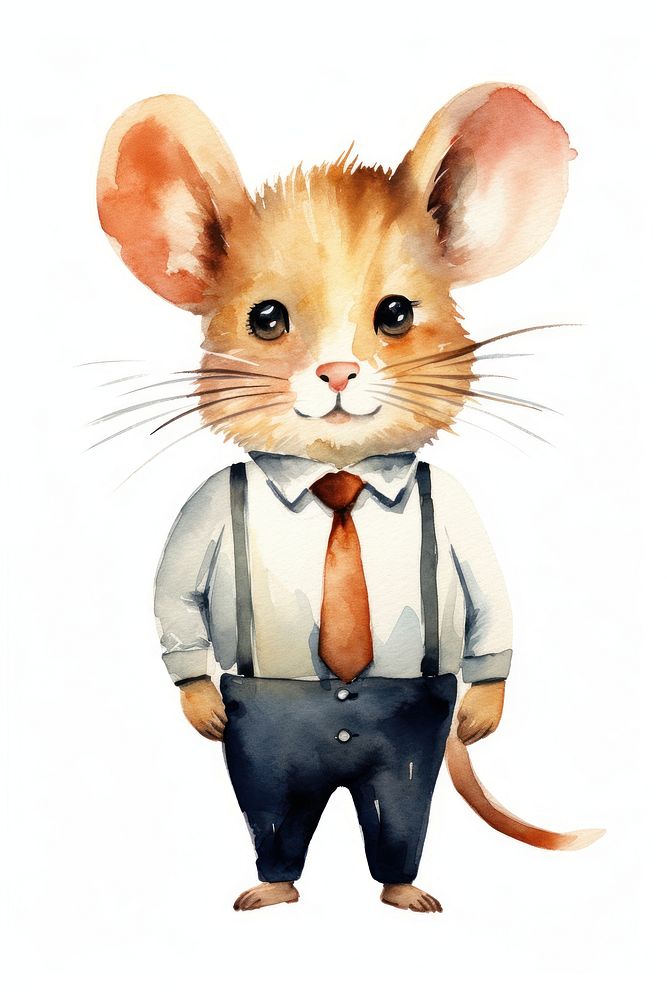 Mouse animal mammal cute. AI generated Image by rawpixel.