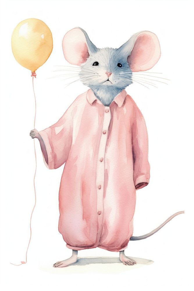 Mouse character rat animal mammal. AI generated Image by rawpixel.