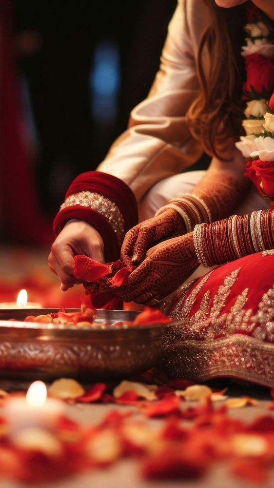 photo of Indian wedding. 