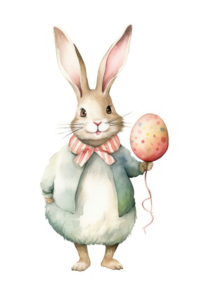 Mammal animal easter rabbit. AI generated Image by rawpixel.