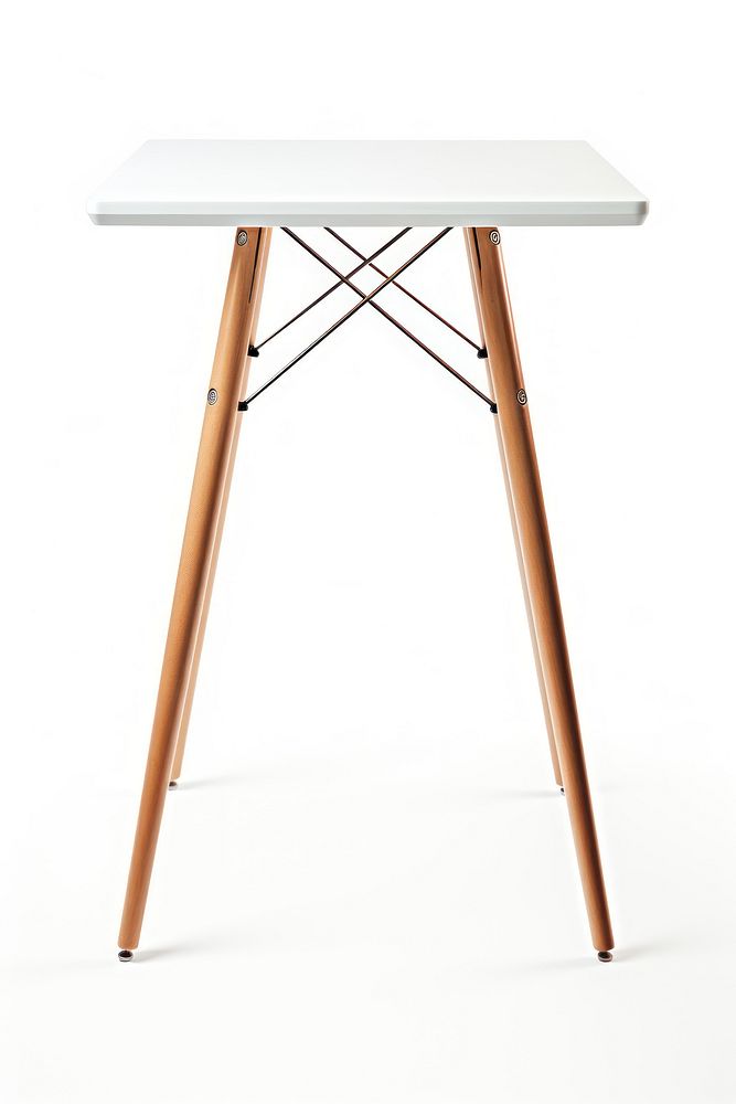 Tall table furniture white. AI generated Image by rawpixel.