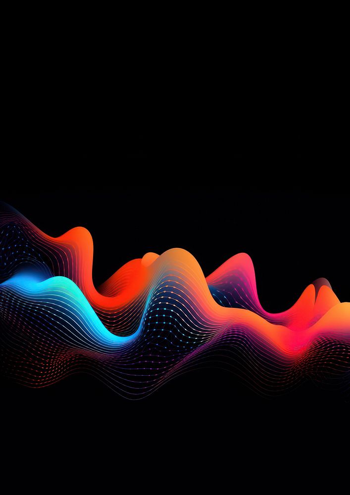 Abstract liquid wave background. AI generated Image by rawpixel.