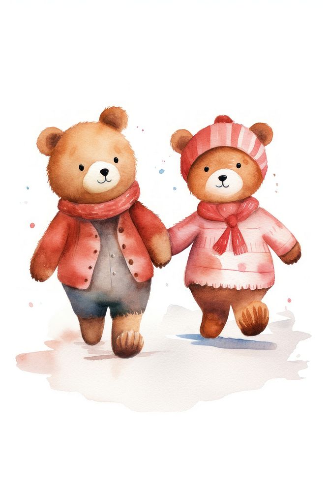 Bears cute toy representation. AI generated Image by rawpixel.