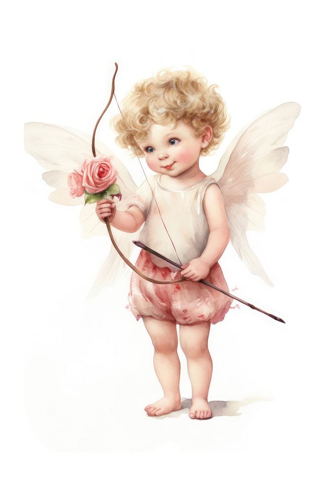 A cupid flower plant cute. AI generated Image by rawpixel.