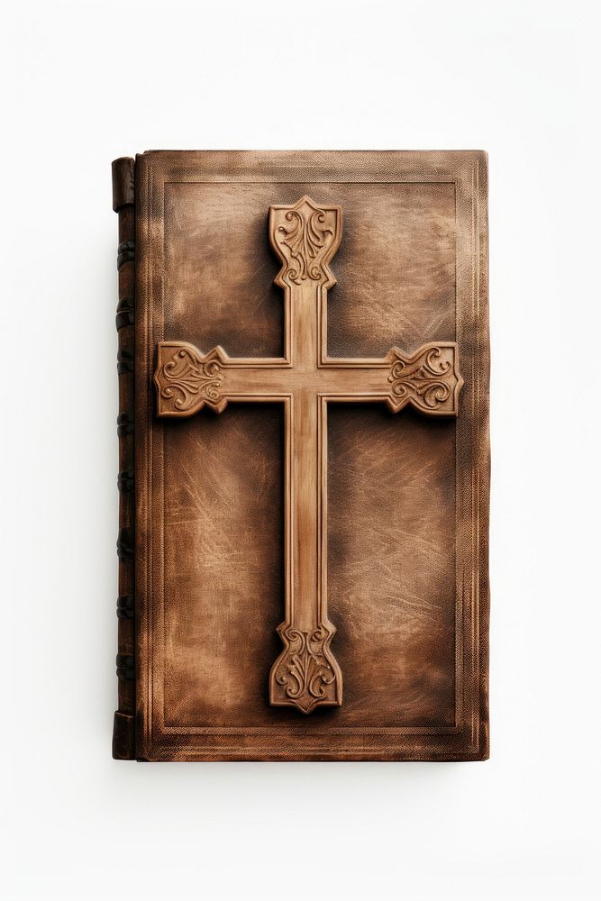 A bible symbol cross crucifix. AI generated Image by rawpixel.