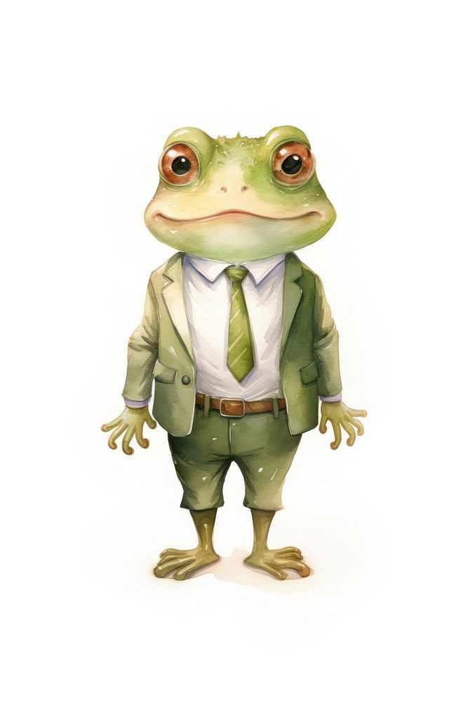 Frog animal amphibian representation. AI generated Image by rawpixel.