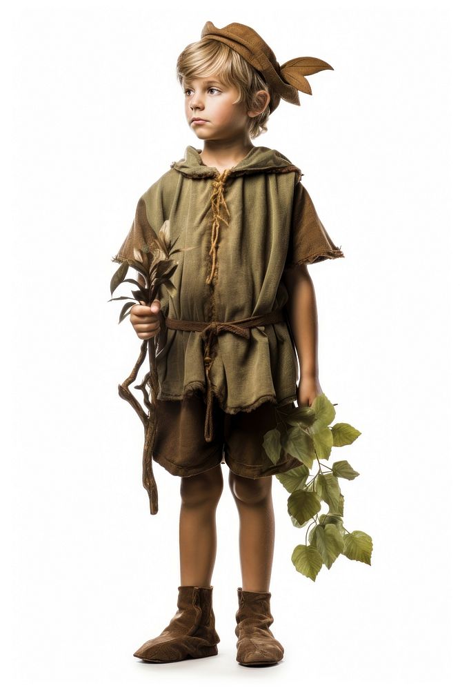 A little elf costume child fairy. AI generated Image by rawpixel.