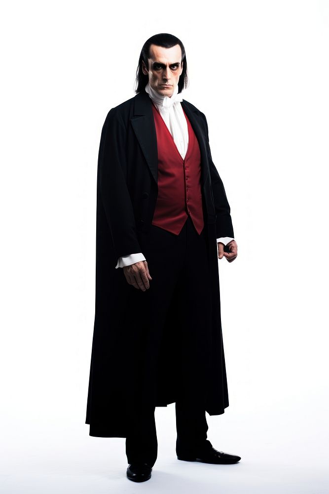 A real dracula overcoat costume fashion. AI generated Image by rawpixel.