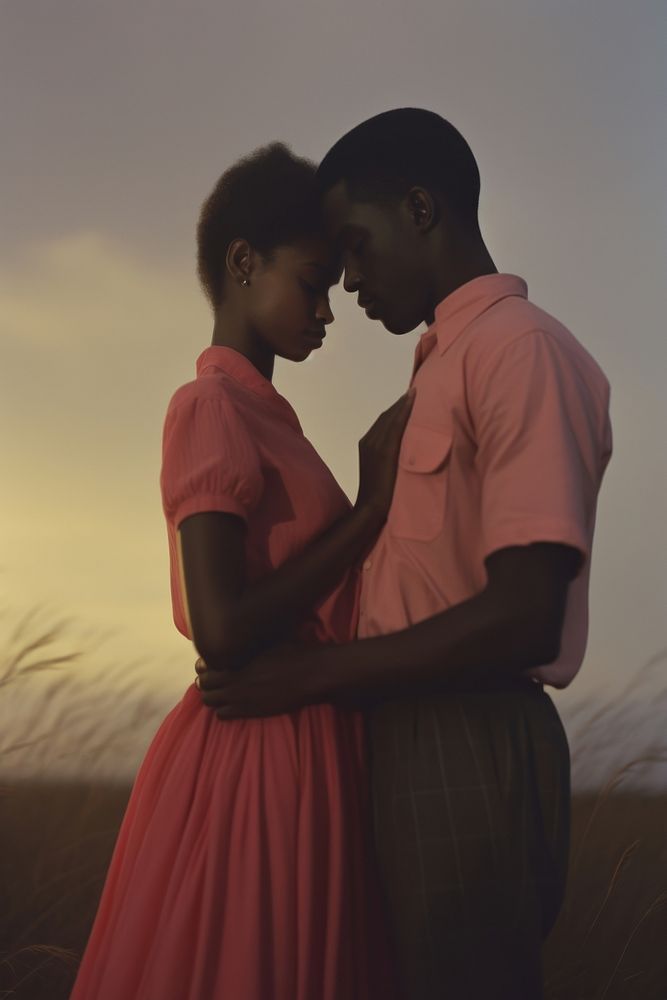 Juneteenth poster photography portrait kissing. AI generated Image by rawpixel.