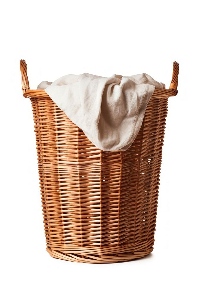 A laundry basket container furniture. 