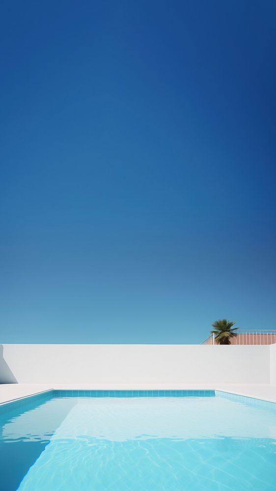 Photo of Swimming pool, summer, mininal, clean, isolated. AI generated Image by rawpixel. 