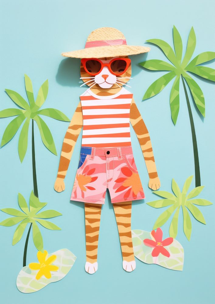 Summer anthropomorphic representation creativity. AI generated Image by rawpixel.