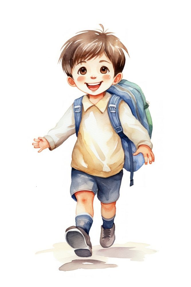Kids school footwear smiling cartoon. AI generated Image by rawpixel.