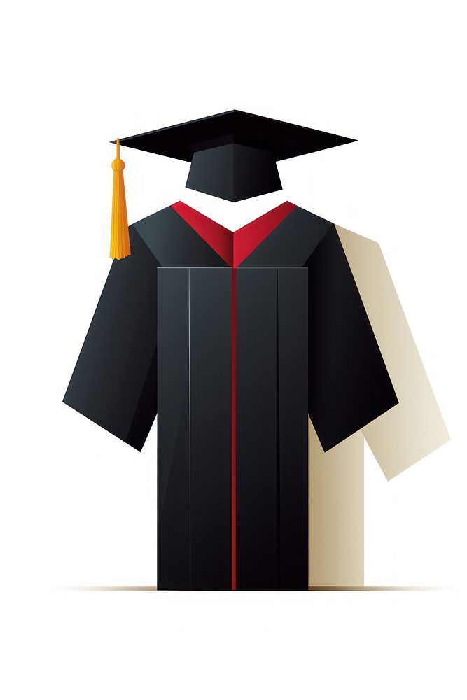 Graduation gown mortarboard university. AI generated Image by rawpixel.