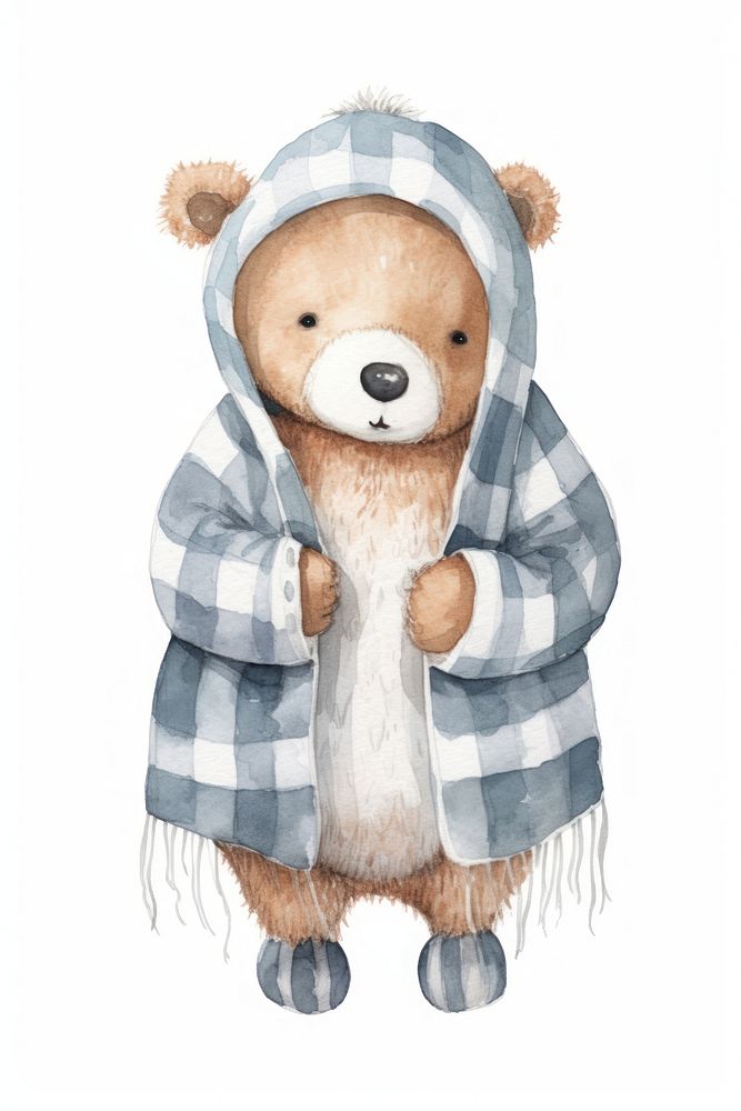 Sick bear cartoon cute toy. AI generated Image by rawpixel.