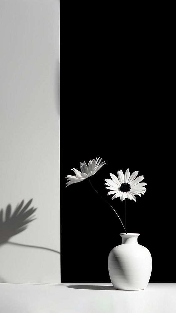 Flower vase plant petal. AI generated Image by rawpixel.