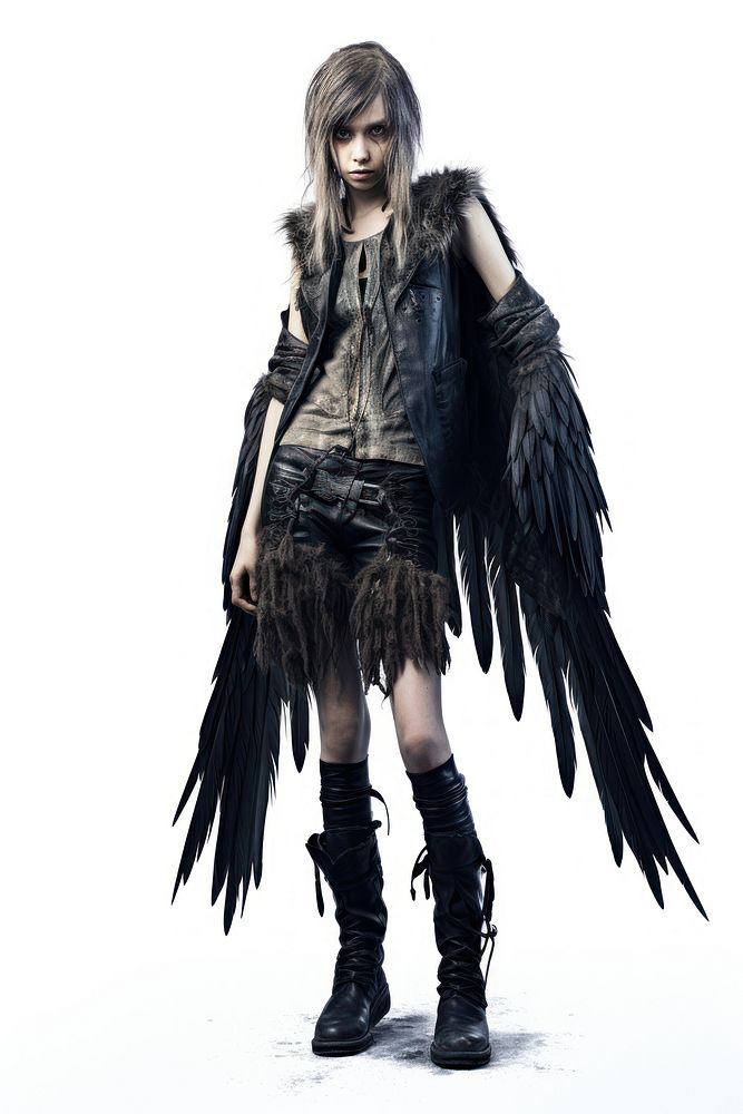 Harpy Girl footwear costume fashion. AI generated Image by rawpixel.