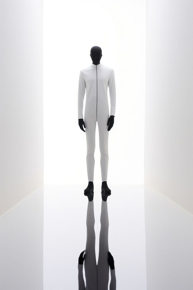 Man standing adult white white background. AI generated Image by rawpixel.