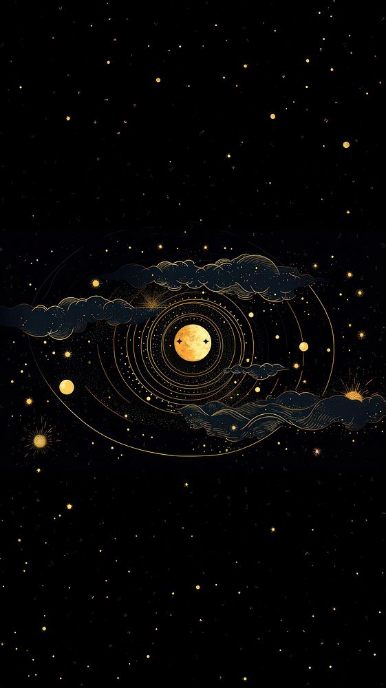 Wallpaper moon astronomy universe. AI | Free Photo Illustration - rawpixel