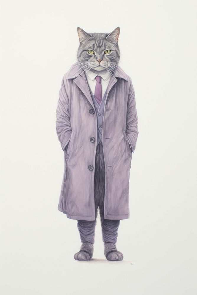 Adult coat representation accessories. AI generated Image by rawpixel.
