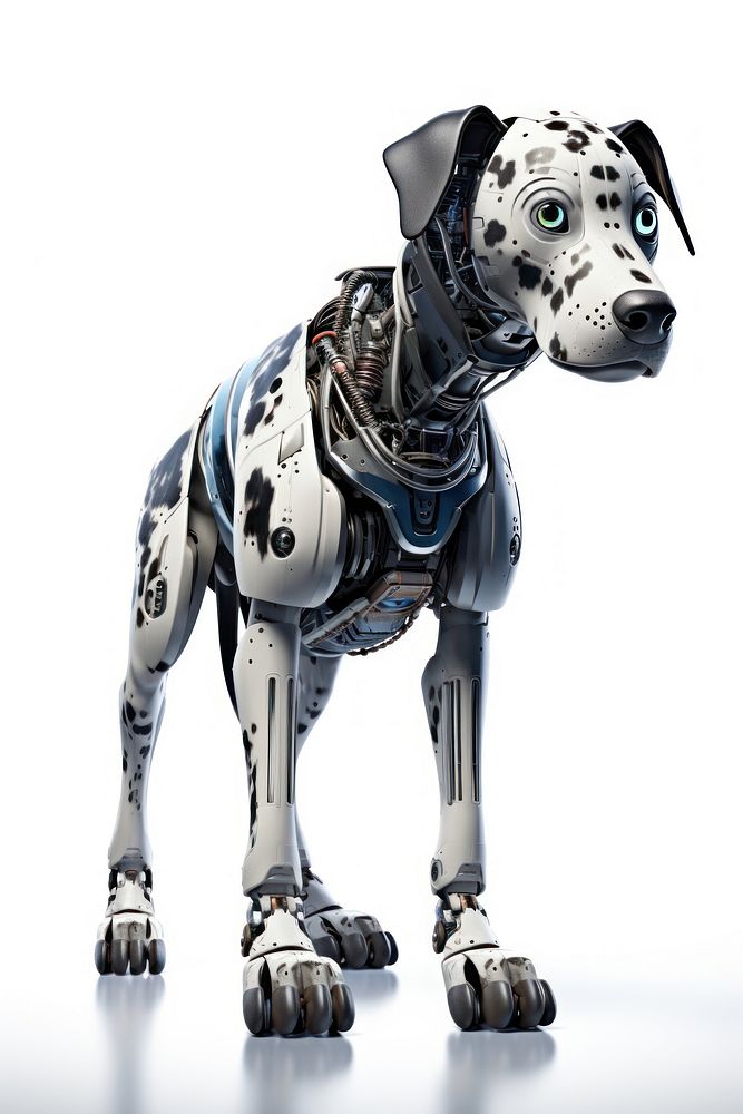 Pet dog robot animal mammal carnivora. AI generated Image by rawpixel.