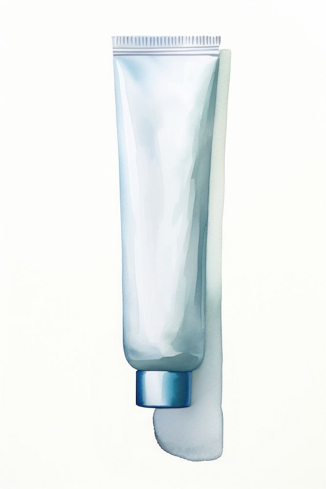 Toothpaste tube bottle cosmetics lighting. AI generated Image by rawpixel.