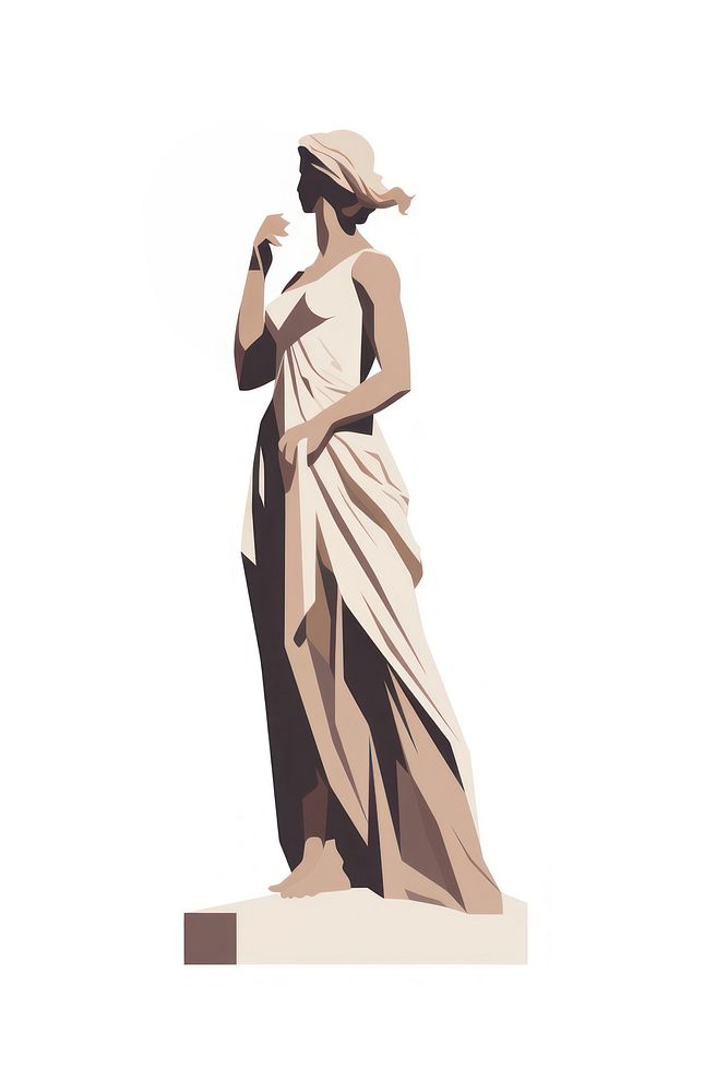 A Greek sculpture adult woman art. AI generated Image by rawpixel.