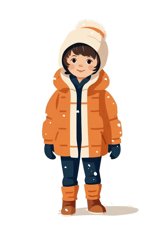 Jacket winter coat hood. AI generated Image by rawpixel.