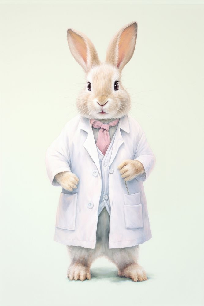 Rabbit doctor rodent animal mammal. 