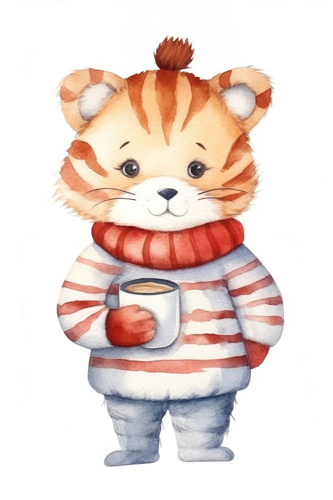 Cup cartoon cute mug. AI generated Image by rawpixel.