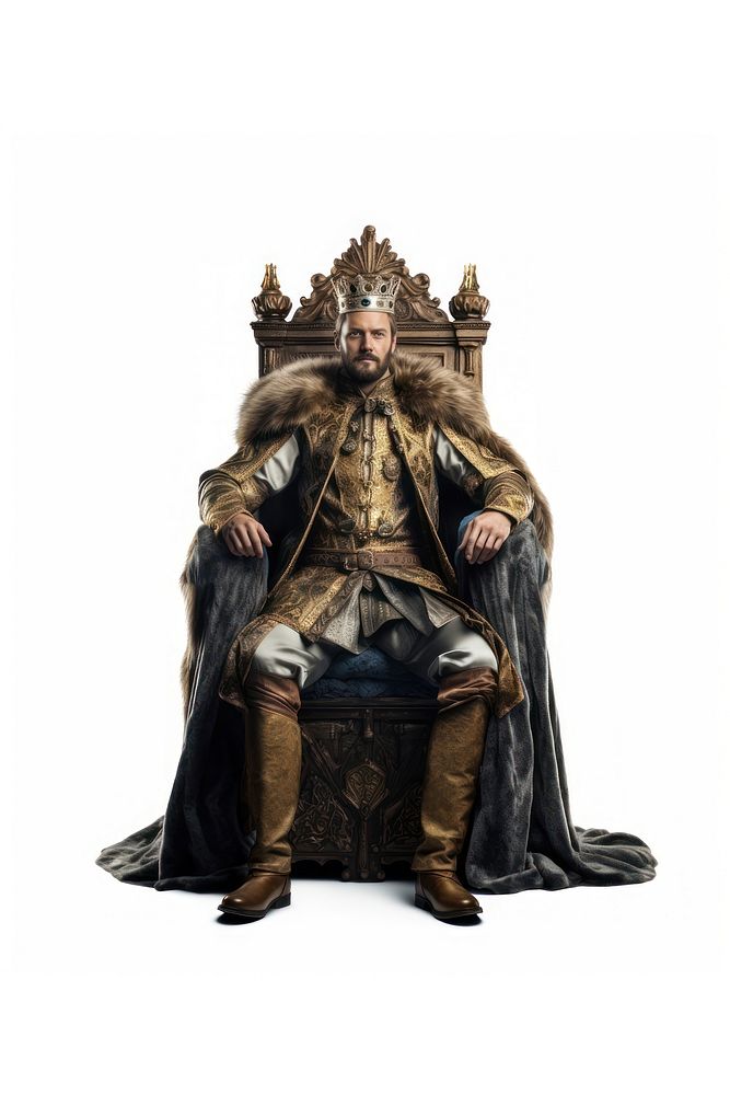 Throne sitting crown adult. 